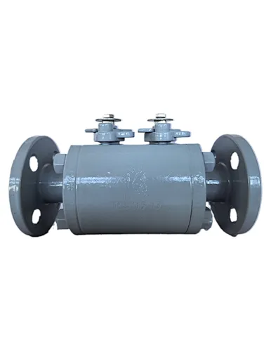 double block and bleed ball valve